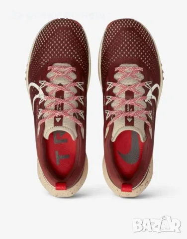 NIKE React Pegasus Trail 4 Red Дамски Маратонки👟Дамски Спортни Обувки Код P2903, снимка 6 - Маратонки - 55510014