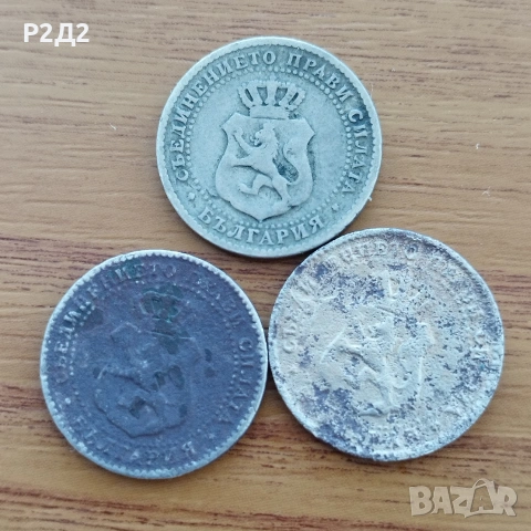 две стотинки и половина от 1888 година 2 1/2 ст, снимка 2 - Нумизматика и бонистика - 54310520