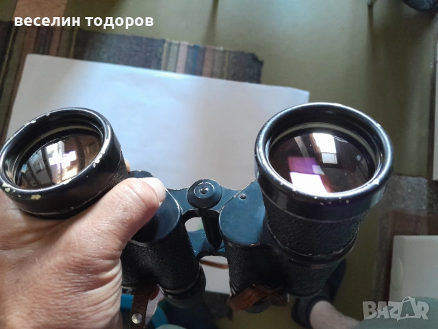 Съветски бинокъл БПВ 1 7х50 ЗОМЗ, снимка 7 - Такъми - 54715608