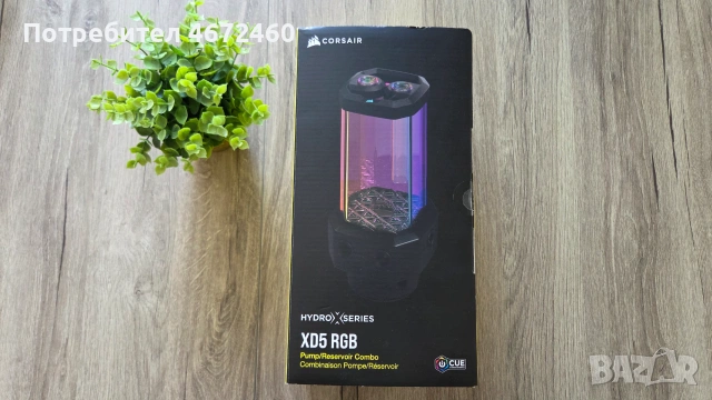 Corsair XD5 RGB Pump/Reservoir Combo , D5 водна помпа, снимка 6 - Геймърски - 55153056