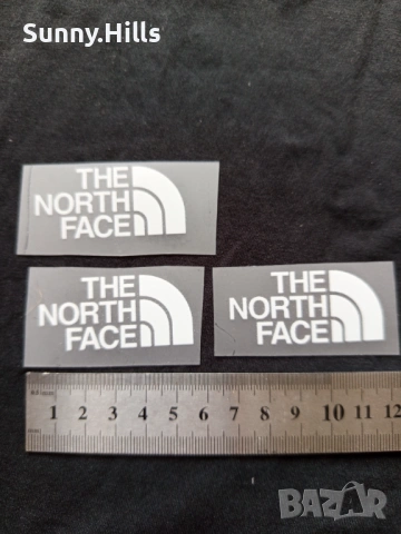 THE NORTH FACE Стикери за дрехи поставяне с ютия