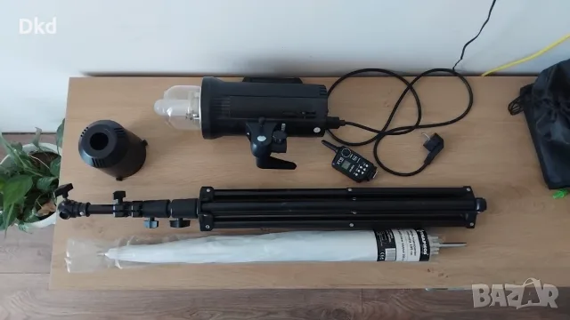 Комплект Фотографска студийна Светкавица Godox - DYNAPHOS - CraftLine GS-300 II, 300 WS