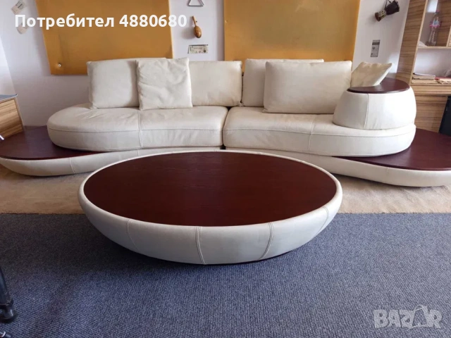 Холна гарнитура - естествена кожа
