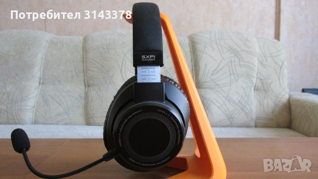 Creative SXFI Gamer USB слушалки, снимка 3 - Слушалки за компютър - 55045231