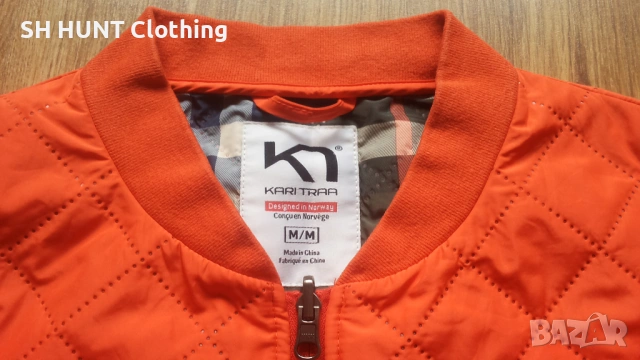 KARI TRAA SIGNAL Jacket размер S / M за лов сигнално яке - 2688, снимка 4 - Екипировка - 54783595