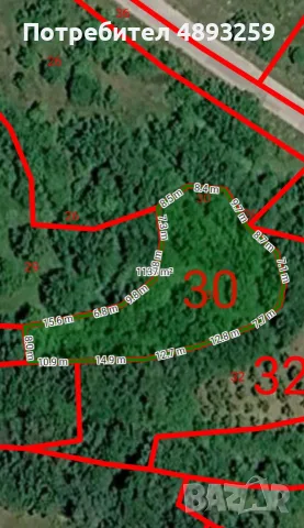 Продава се Парцел в с.Белица, обл.София, снимка 8 - Парцели - 55380761