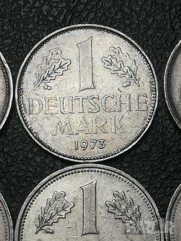 лот монети от една дойче марка 1950-1991 г., снимка 3 - Нумизматика и бонистика - 42125350