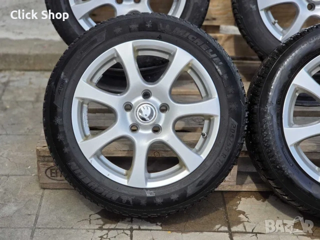5х112 16 Джанти Skoda Octavia SuperB 5x112 Шкода Супърб Октавиа, снимка 5 - Гуми и джанти - 54830551