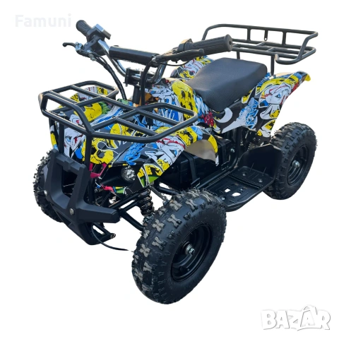Детско Електрическо ATV 1200W (28ампера 50км+пробег) 2026