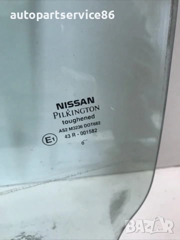Стъкло на задна лява врата за Nissan Almera N16 (2003), снимка 2 - Части - 54340860