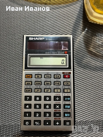 Елка SHARP EL-540, снимка 2 - Колекции - 55081989