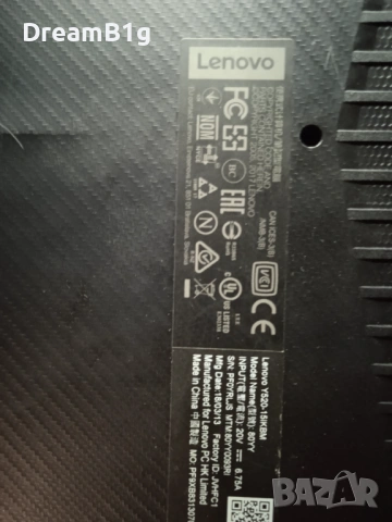 Lenovo legion y520, снимка 6 - Части за лаптопи - 54573370