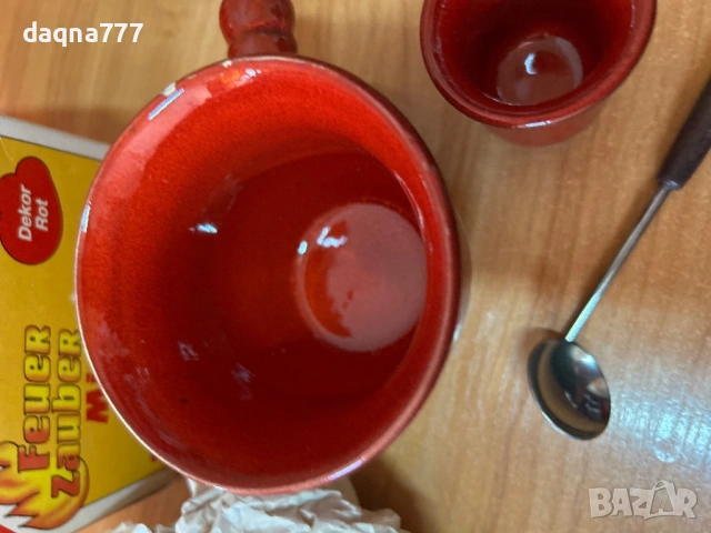 Винтидж находка от 70-те години комплект за огнен пунш, снимка 12 - Прибори за хранене, готвене и сервиране - 54793361