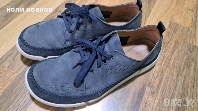 bugatti,Clarks-оригинални кожени обувки 43 и 44 номера, снимка 12 - Маратонки - 54114848