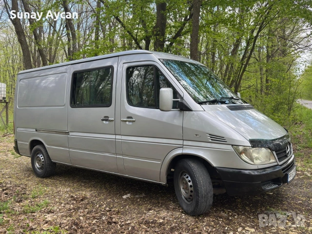 Продавам mercedes sprinter 216 2003 година 163 коня , снимка 8 - Бусове и автобуси - 54290489