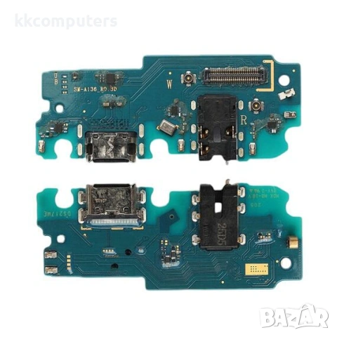 Конектор зареждане за SAMSUNG A136B Galaxy A13 (5G) (2021) на платка с микрофон и компоненти Origina