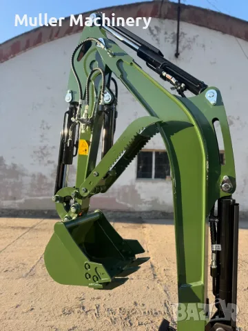 Мини Багер Muller E2.0 Pro Кабина | Нов | Гаранция | 3цил | Изплащане, снимка 5 - Индустриална техника - 55438372