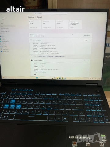 Лаптоп ASUS, снимка 3 - Части за лаптопи - 54738757