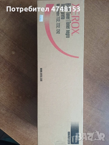 Оригинален тонер Xerox 006R01319 Black, снимка 3 - Принтери, копири, скенери - 54589443