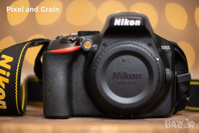 Nikon D3500 фотоапарат и аксесоари комплект Никон, снимка 2 - Фотоапарати - 54615656