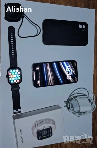 Продавам iPhone 12 и Смарт часовник!