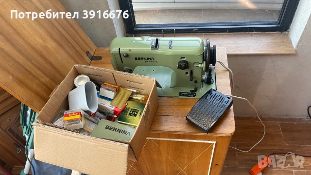 Шевна машина BERNINA, снимка 3 - Шевни машини - 55118787