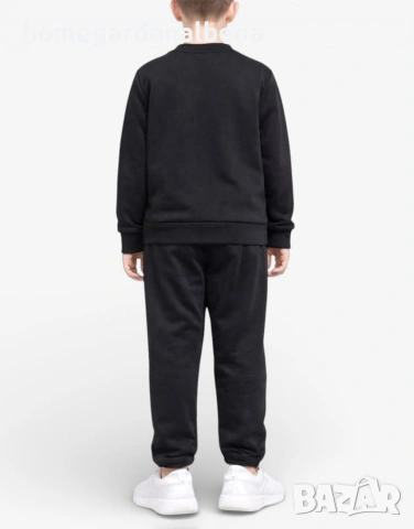 ADIDAS Originals Adicolor Crew Tracksuit Black – Детски спортен екип | Оригинален, снимка 2 - Детски комплекти - 54607505