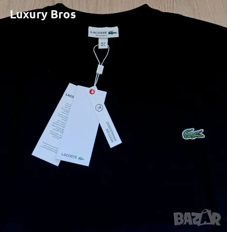 Мъжки тениски Lacoste, снимка 3 - Тениски - 55624937