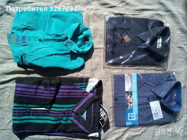 Ризи,Мъжки,Нови,Памук,Естествен, снимка 2 - Ризи - 55645759