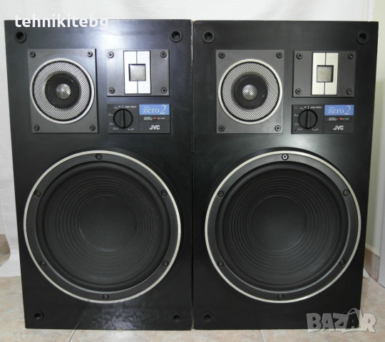 ⭐⭐⭐ JVC Zero 2 ⭐⭐⭐ - Качествени ретро тонколони , 2 х 100 вата