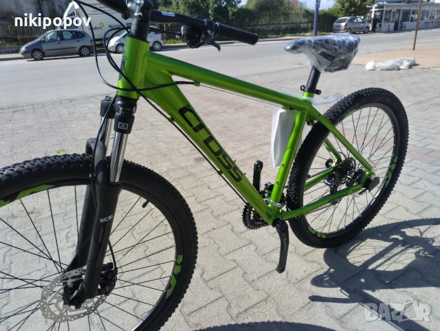 CROSS Велосипед 27.5" GRX 7 mdb зелен, снимка 7 - Велосипеди - 54645552