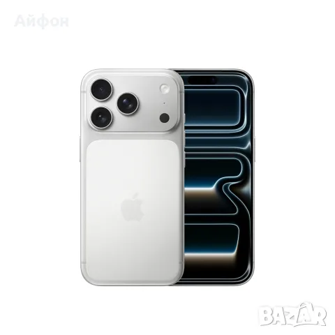 НОВ! *ЛИЗИНГ* iPhone 17 Pro 256Gb Silver / Deep Blue 36М ГАРАНЦИЯ, снимка 5 - Apple iPhone - 55404478