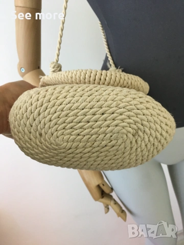 ZARA мини плетена чанта, снимка 4 - Чанти - 54568283