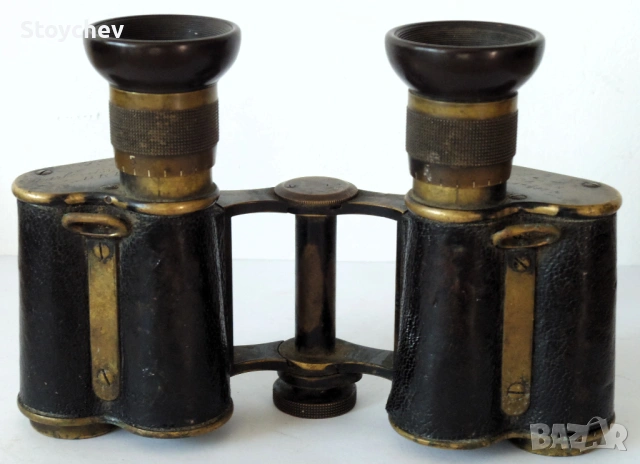 Колекционерски бинокъл Carl Zeiss Jena D.R.P. D.F. 6x 1903 г., снимка 2 - Колекции - 54886685