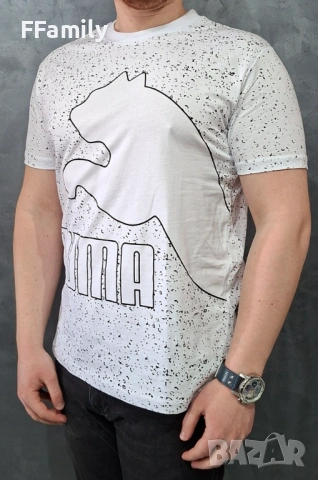 PUMA Тениски и Поло Тениски [тениски с яка], снимка 4 - Тениски - 54149781