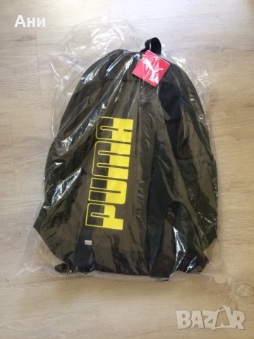 Нова черна раница PUMA.