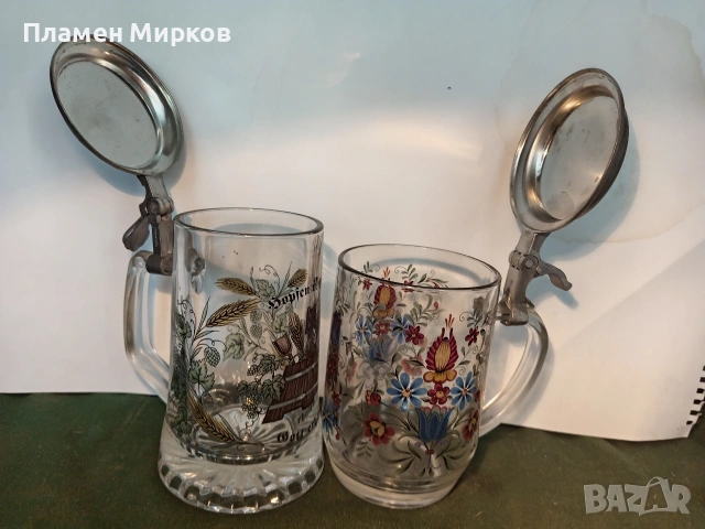 Две германски халби, снимка 6 - Чаши - 54680691