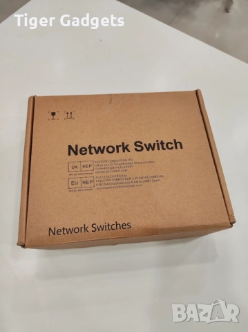 GOALAKE GPS204 V6 Gigabit PoE Switch – Cloud Managed, 4 PoE порта + Gigabit + SFP, снимка 7 - Мрежови адаптери - 54474698