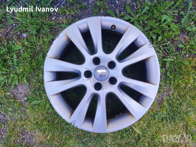 Оригинални алуминиеви джанти 17-ки Ronal за Seat Alhambra 7N 2010-2020г., снимка 5 - Гуми и джанти - 54861919