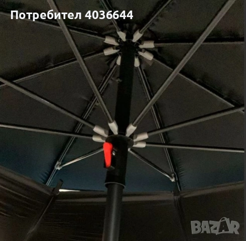 Подсилен слънцезащитен чадър 2.10 м – Защита и комфорт навсякъде на открито NS 3920, снимка 4 - Други стоки за дома - 54755408