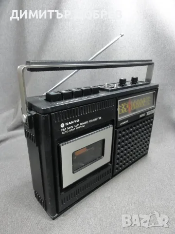 СТАР РЕТРО ТРАНЗИСТОР РАДИО КАСЕТОФОН SANYO M2420LE, снимка 3 - Радиокасетофони, транзистори - 55342570