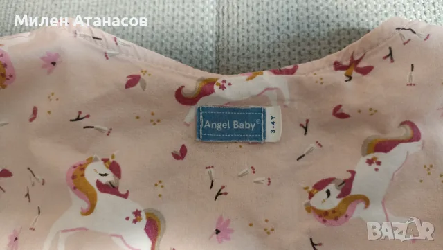 Детски спален чувал Angel baby (пролетно-есенен), снимка 3 - Спални чували за бебета и деца - 55578732