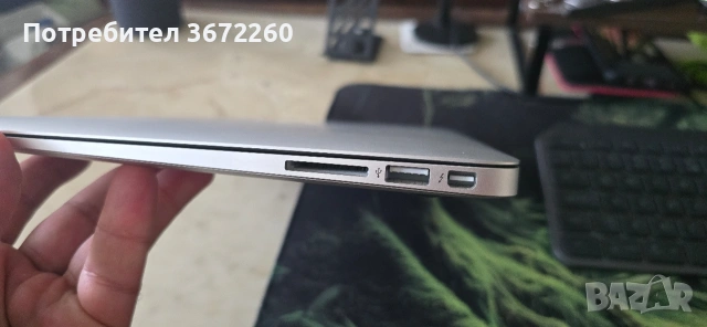 MacBook Air A1466 EMC 2632 – Отлично състояние, Windows 10, снимка 2 - Лаптопи за дома - 54811826