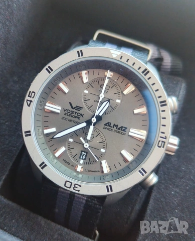 Vostok Europe Almaz Titanium 47mm, фул сет, бартер