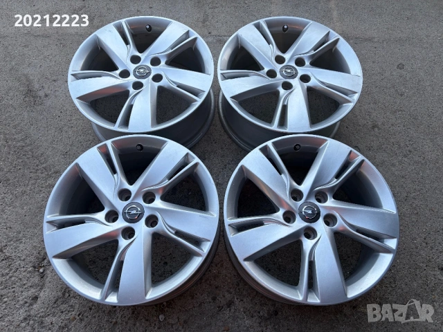 4 броя алуминиеви джанти за Opel Astra J,Antara,Zafira Tourer C,Insignia B 17, снимка 3 - Гуми и джанти - 54439057