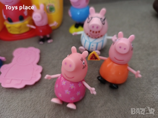 Голям лот оригинални играчки Пепа Пиг Peppa pig , снимка 5 - Фигурки - 54797408