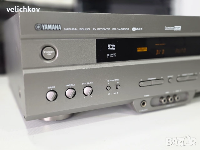 🔊 КРИСТАЛЕН ЯПОНСКИ ЗВУК! Yamaha RX-V420RDS (Natural Sound), снимка 6 - Ресийвъри, усилватели, смесителни пултове - 54638304