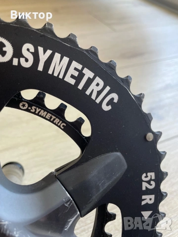 Шосейни курбели Shimano Ultegra 6800, плочи Osymetric 52/36 зъба, снимка 2 - Части за велосипеди - 54971554
