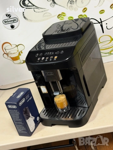 Кафемашина кафе автомат delonghi magnifica evo с гаранция, снимка 2 - Кафемашини - 54842692