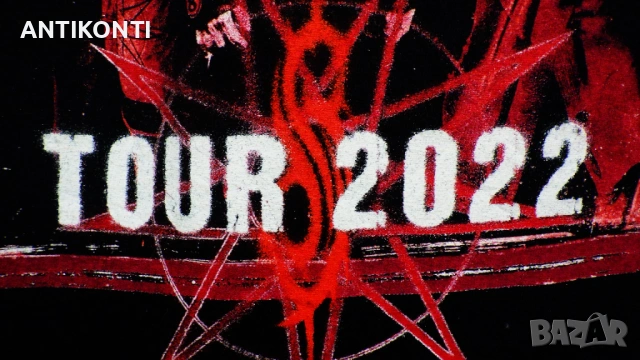 Slipknot Tour 2022 Тениска / Оригинален мърч, снимка 5 - Тениски - 54566306